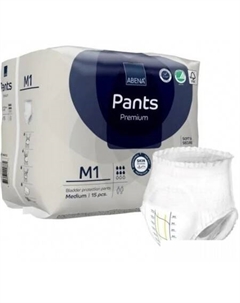 Трусы-подгузники для взрослых Pants M1 Premium (15 шт) Abena