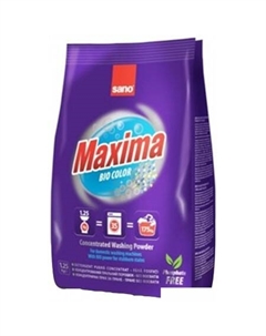 Стиральный порошок Maxima Bio Color 1.25 кг Sano