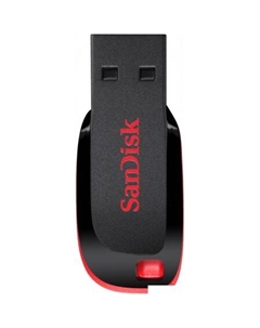 USB Flash Cruzer Blade Black 128GB (SDCZ50-128G-B35) Sandisk