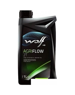 Моторное масло AgriFlow 2T 1л Wolf