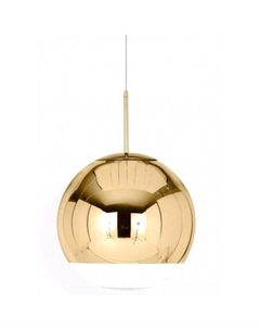 Подвесная люстра Mirror ball gold 40.83 177971-22 Imperiumloft