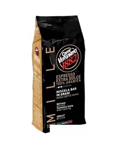 Кофе Espresso Extra Dolce 1000 в зернах 1000 г Caffe vergnano