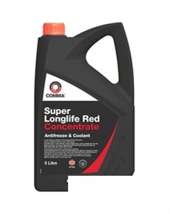 Антифриз Super Longlife Red - Antifreeze 5л Comma