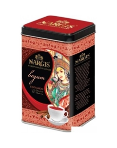 Черный чай Begum Assam c корицей 14402 200 г Nargis