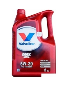 Моторное масло Maxlife 5W-30 5л Valvoline