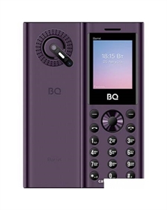 Кнопочный телефон BQ BQ-1858 Barrel (фиолетовый) Bq