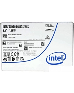 SSD D5-P5530 1.92TB SSDPF2KX019XZN1 Intel