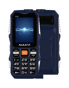 Мобильный телефон Maxvi P100 (синий)