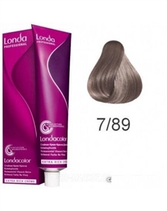 Крем-краска для волос Professional color Стойкая Permanent 7/89 Londa