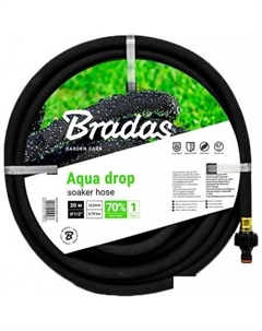 Сочащийся шланг Aqua-Drop 12.5 мм (1/2", 30 м) WAD1/2030 Bradas