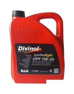 Моторное масло Syntholight DPF 5W-30 5л Divinol