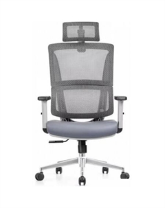 Офисное кресло Aphrodite Chrome (сетка Gray/экокожа Gray) Situp