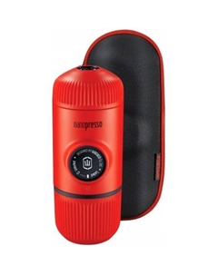 Ручная кофеварка Nanopresso Lava Red + Case Wacaco