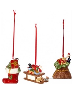 Елочная игрушка Nostalgic Ornaments 14-8331-6685 3 шт Villeroy & boch