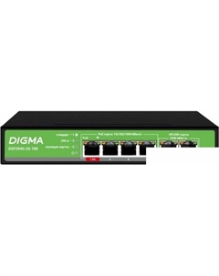 Неуправляемый коммутатор DSP204G-2G-T80 Digma