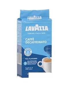 Кофе Caffe Decaffeinato молотый 250 г Lavazza