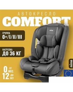 Детское автокресло Comfort ZY02A (черный) Nino