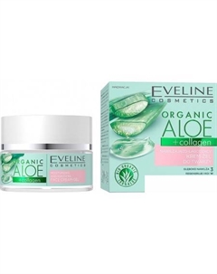 Гель для лица Norganic Aloe+Collagen Увлажняюще-матирующий 50 мл Eveline cosmetics