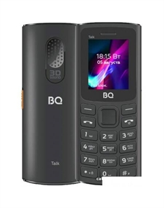 Кнопочный телефон BQ BQ-1862 Talk (черный) Bq