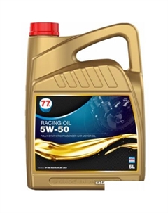 Моторное масло Racing Oil 5W-50 API SN 5л 77 lubricants