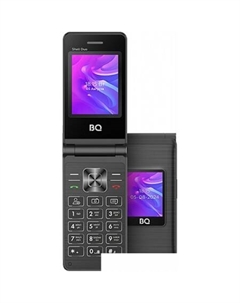 Кнопочный телефон BQ BQ-2412 Shell Duo (черный) Bq