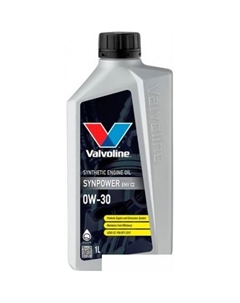 Моторное масло SynPower ENV C2 0W-30 1л Valvoline