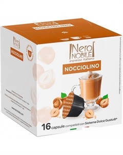 Кофе в капсулах Dolce Gusto Nocciolino 16 шт Neronobile