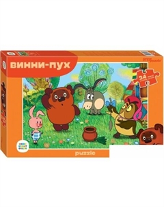 Мозаика/пазл Винни Пух 70013 (24 эл) Step puzzle