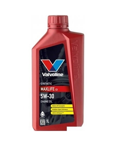 Моторное масло Maxlife C3 5W-30 1л Valvoline