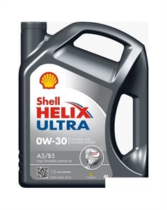 Моторное масло Helix Ultra A5/B5 0W-30 4л Shell