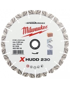 Отрезной диск алмазный  Speedcross X-HUDD 230 мм 4932492150 Milwaukee