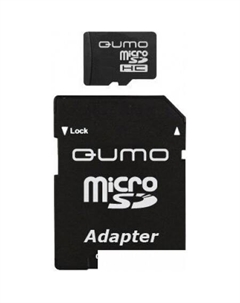 Карта памяти microSDHC (Class 10) 32GB (QM32GMICSDHC10) Qumo