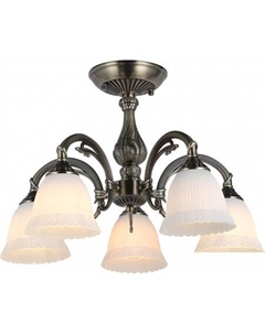 Люстра средней высоты Versailles 1114/5PL E27*60W Bronze Escada