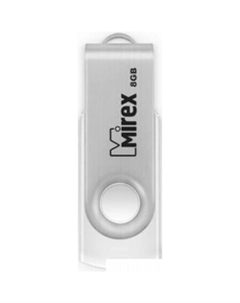 USB Flash SWIVEL WHITE 8GB (13600-FMUSWT08) Mirex