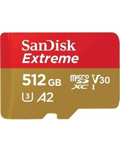 Карта памяти Extreme microSDXC SDSQXAV-512G-GN6MN 512GB Sandisk