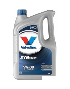 Моторное масло SynPower XL-III C3 5W-30 5л Valvoline