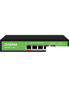 Неуправляемый коммутатор DSP204G-1G-T80 Digma