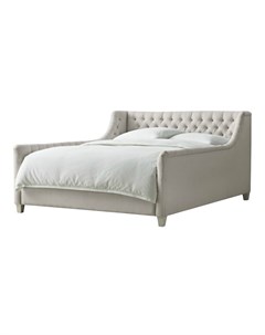 Кровать devyn tufted bed 140 200 бежевый 154x100x215 см Ml