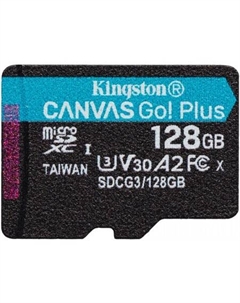 Карта памяти Canvas Go! Plus microSDXC 128GB Kingston