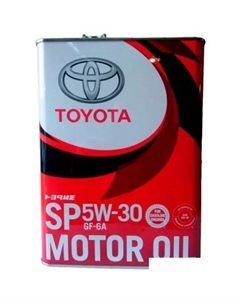 Моторное масло Motor Oil SP GF-6A 5W-30 4л Toyota