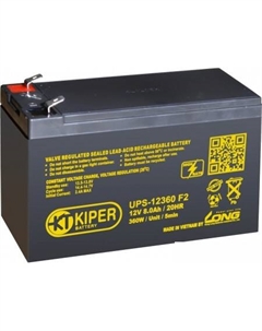 Аккумулятор для ИБП UPS-12360 F2 (12В/8 А·ч) Kiper