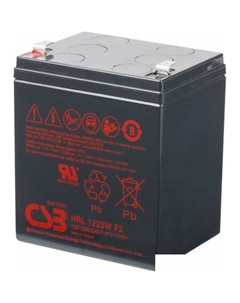 Аккумулятор для ИБП HRL1225W (12В/5 А·ч) Csb battery