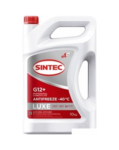 Антифриз Luxe G12+ (10кг, красный) Sintec