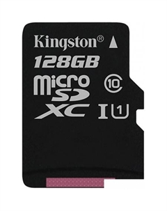 Карта памяти Canvas Select SDCS/128GBSP microSDXC 128GB Kingston