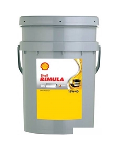 Моторное масло Rimula R4 X 15W-40 20л Shell