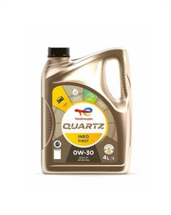 Моторное масло Quartz Ineo First 0W-30 4л Total