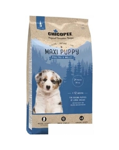 Сухой корм для собак CNL Maxi Puppy Poultry & Millet 15 кг Chicopee