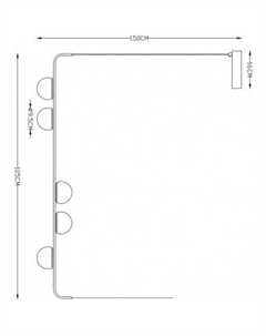 Подвесная люстра Poplar A2174SP-5BK Arte lamp