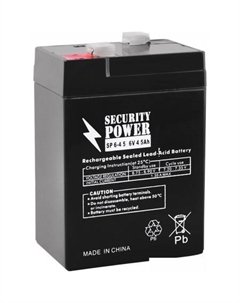 Аккумулятор для ИБП SP 12-5 F1 (12В/5 А·ч) Security power