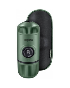 Ручная кофеварка Nanopresso Moss Green + Case Wacaco